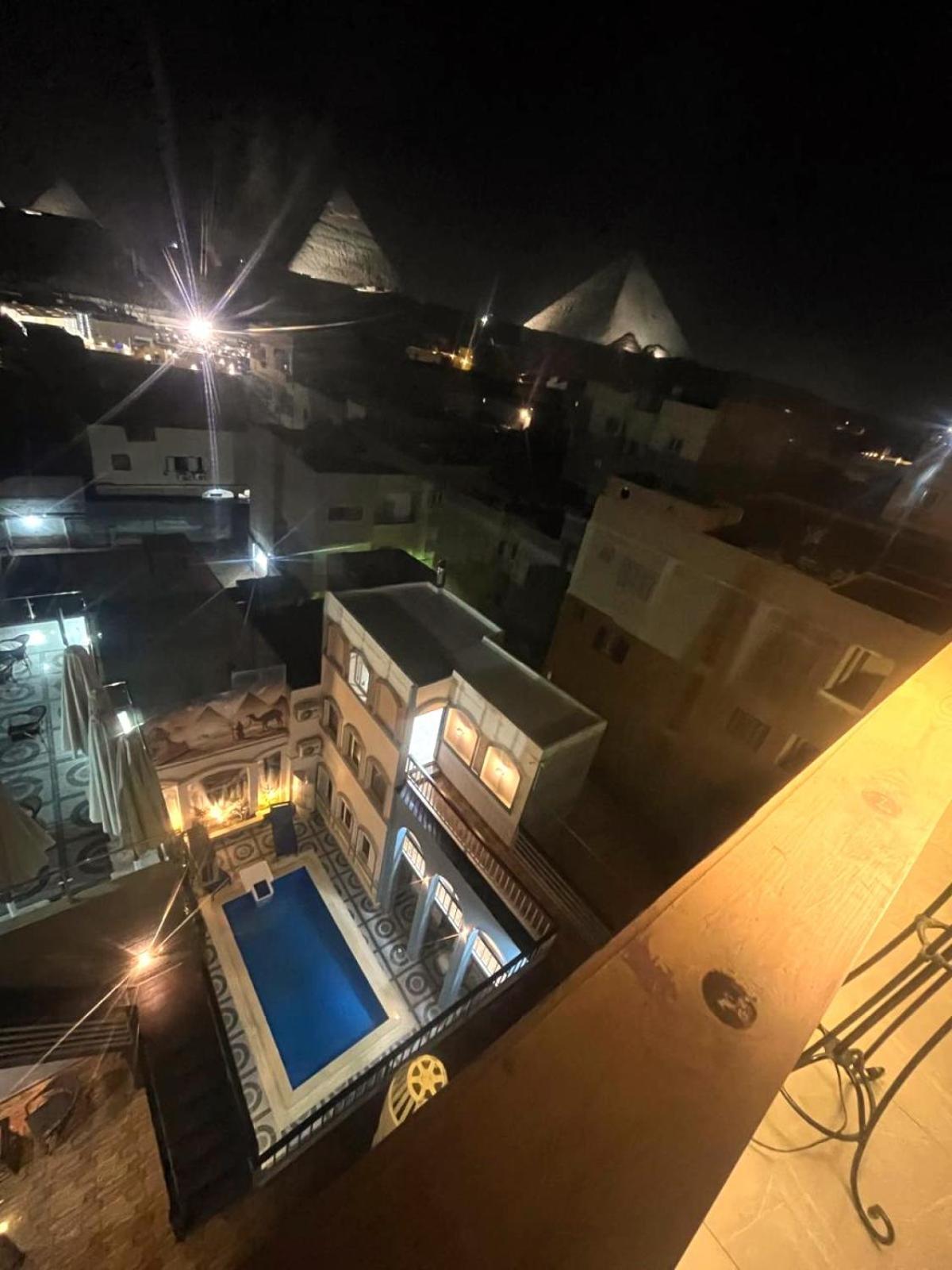 Nun Pyramids Inn Kafret el-Gabal Buitenkant foto